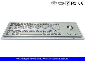 Kiosk Keyboard And Trackball Keyboard Stainless Steel With Pointing Devise