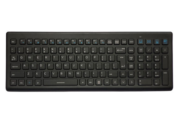 2.4GHz Waterproof Keyboard Wireless / Bluetooth Silicone Material With Optional Colors