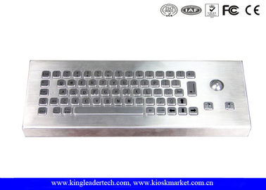 IP68 Industrial Keyboard With Trackball For Industrial Desktop Designed