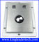 Rugged Panel-mount 38mm Optical Metal Trackball Industrial Pointing Device