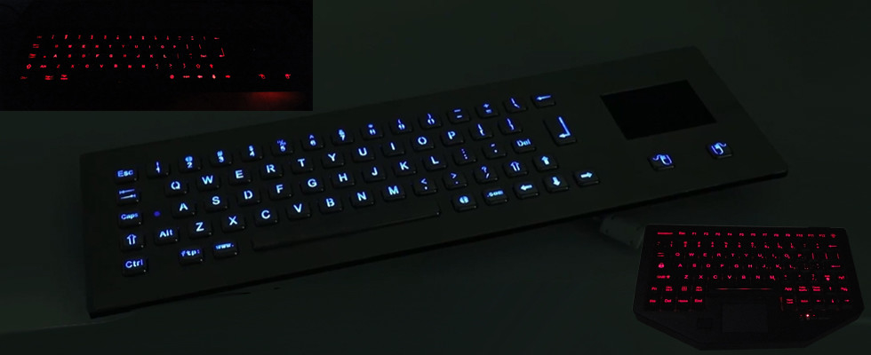 Illuminated Keyboard Metal