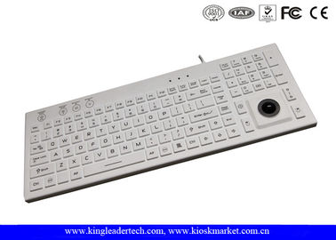 kupować Niestandardowe CE FCC białym podświetleniem Silicon Komputera Z Trackball online manufacture