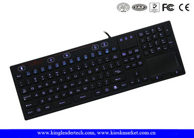 kupować Włącznik / wyłącznik Silicone Laptop Keyboard 106 Keys regulacją jasności online manufacture