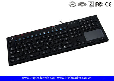 kupować Podświetlenie 106 Keys Wodoodporna klawiatura USB Silikon Lightweight online manufacture