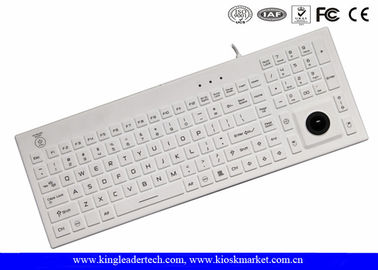 kupować Biały IP68 Super Slim silikonowa klawiatura USB Z włącznik / wyłącznik online manufacture