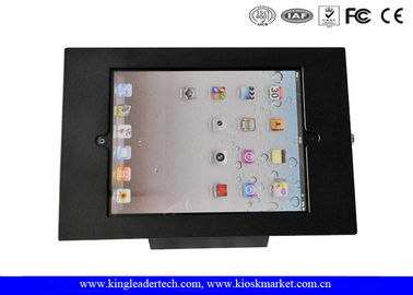 kupować Matt Black stali walcowanej na zimno Ipad Kiosk Stojak z zamkiem i kluczem, dostosowywania online manufacture