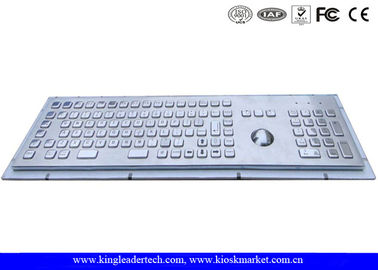 kupować 103 klawisze Trackball Wytrzymała metalowa klawiatura z klawiszami numerycznymi Klawisze funkcyjne online manufacture
