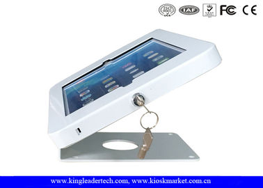 kupować Uniwersalny Anti Theft Blat Tablet Kiosk Stojak Z klucz blokujący i śrubami mocującymi online manufacture