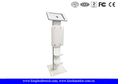 kupować Logo Panel Tablet Kiosk Stand Wolnostojący z półkami na buty online manufacture