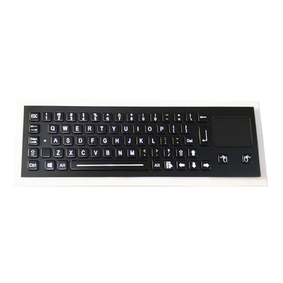 kupować Elektroplacowany czarny, odporny na zniszczenia, IP65, kompaktowy panel podświetlony z tyłu, klawiatura ze stali nierdzewnej z panelem dotykowym. online manufacture