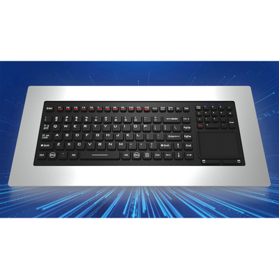 kupować Wytrzymała klawiatura z panelmount usb przemysłowy z touchpadem online manufacture