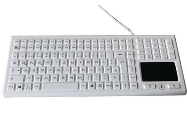 kupować Medyczna silikonowa wodoodporna klawiatura 122 funkcjonalnych kluczy Backlight niemiecki układ online manufacture