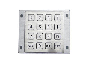 kupować Wodoodporna przemysłowa klawiatura numeryczna 4x4 Matrix z 16 płaskimi klawiszami Opcjonalne złącza online manufacture
