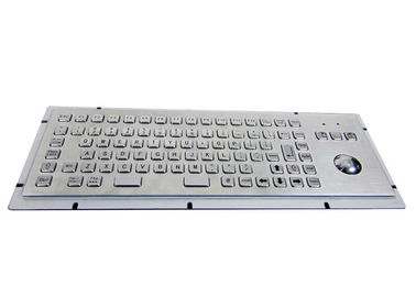 kupować Klawisze F Klawiatura przemysłowa ze stali nierdzewnej 20mA z myszką Optical Trackball online manufacture