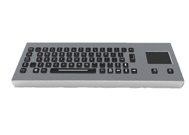 kupować 64 klawisze Przemysłowa klawiatura biurkowa ze stali nierdzewnej z podświetleniem touchpada online manufacture