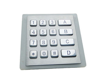 kupować Podświetlana metalowa klawiatura Matrix 4*4 Opcjonalny interfejs USB PS2 RS232 online manufacture