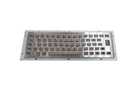 kupować PS / 2 USB 64 klawisze Klawiatura ze stali nierdzewnej do kiosku informacyjnego online manufacture
