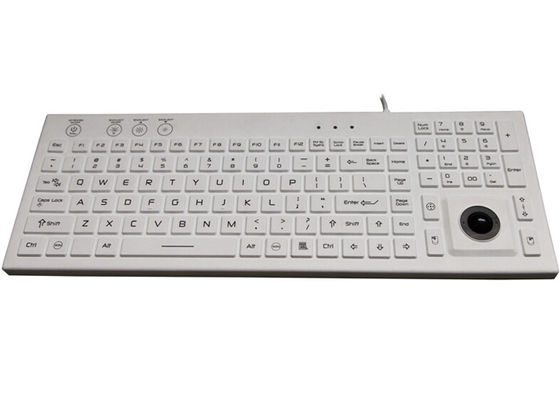 kupować IP68 106 klawiszy Wodoodporna klawiatura medyczna 100mA Zmywalna z podświetleniem online manufacture