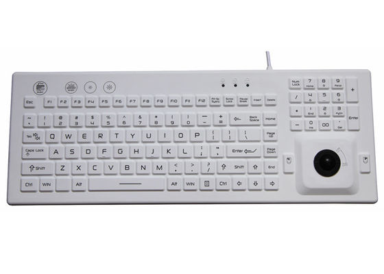 kupować IEC 60512-4 106 klawiszy Wodoodporna klawiatura mechaniczna 100mA PS2 z trackballem online manufacture