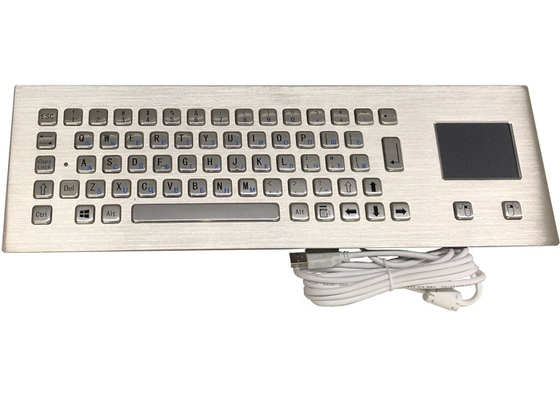 kupować Dostosowany układ Industrial Metal Keyboard Brushed SS do kiosku online manufacture