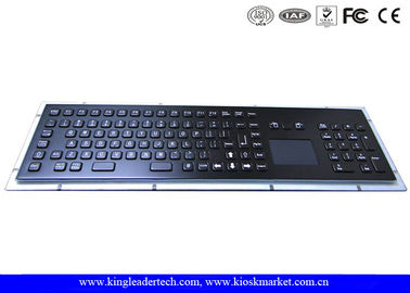 kupować IP65 Black Metal Keyboard Z Touch Pad, klawisze funkcyjne oraz klawiatura numeryczna online manufacture
