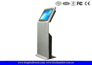 kupować Wyświetlacz LCD Stojący na podłodze Kiosk z ekranem dotykowym Wytrzymała stalowa obudowa Kiosk samoobsługowy online manufacture