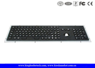 kupować Wodoodporna klawiatura Black Metal panel mocowanie trackball klawisze funkcyjne oraz klawiatura numeryczna online manufacture