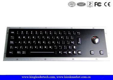 kupować Czarna klawiatura przemysłowa Z optyczny trackball w całości podróży klucze w IP65 online manufacture