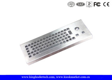 kupować Compact 65 Keys szczotkowana przemysłowa Klawiatura Z Trackball online manufacture