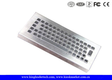 kupować Szczotkowana stal nierdzewna Klawiatura przemysłowa Desktop, IP65 Metal Keyboard online manufacture