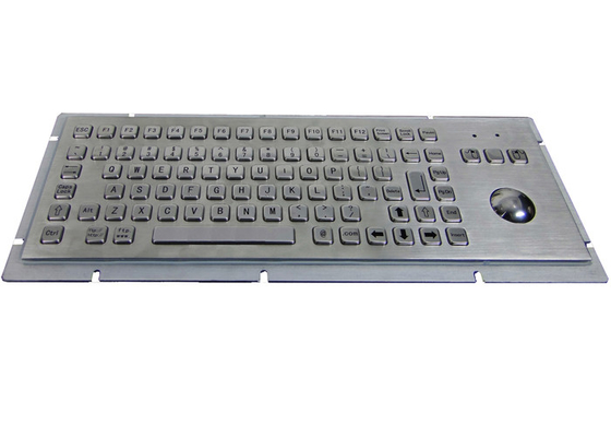 kupować Klawiatura przemysłowa USB Kiosk z trackballem ze stali nierdzewnej 304 online manufacture
