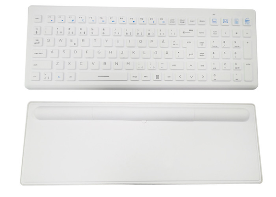 kupować Ergonomia Silikonowa bezprzewodowa klawiatura medyczna 106 klawiszy z tylną podkładką online manufacture