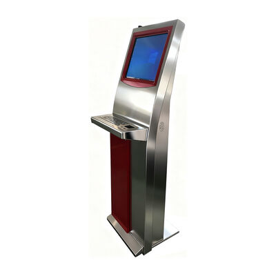 Kiosk z ekranem dotykowym na podłodze zaprojektowany w celu zapewnienia interaktywnych doświadczeń w centrach handlowych, lotniskach i centrach wystawienniczych